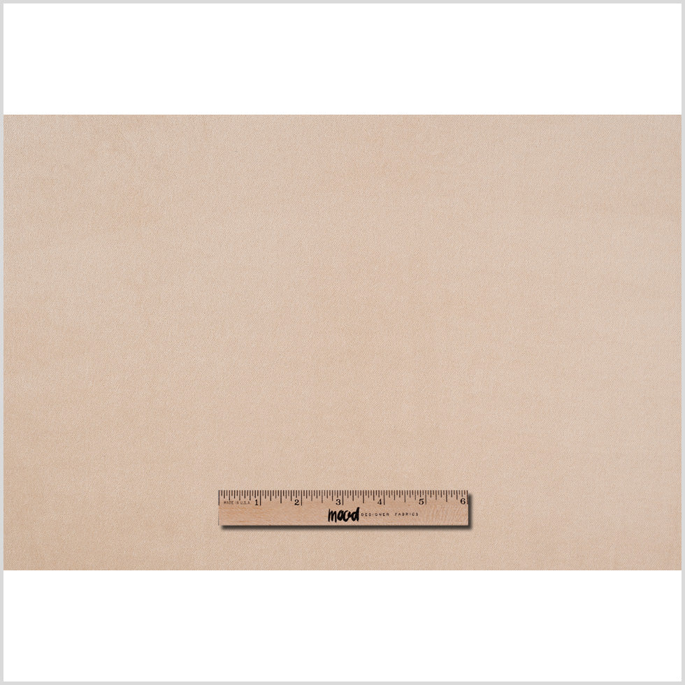 Beige/Tan Cotton Velvet