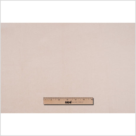 Cream Cotton Velvet