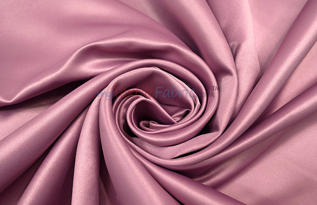 Lamour Satin Polyester Matte Satin Fabric - Multiple Colors, 58/60" Width (1 Yard)