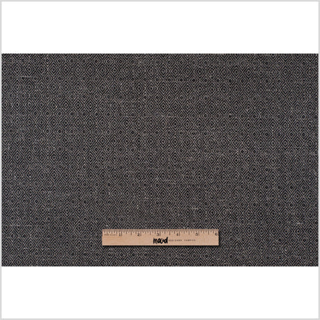 Black/Gray Diamond Upholstery Tweed