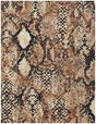 Snake Skin Print Stretch Knit Fabric