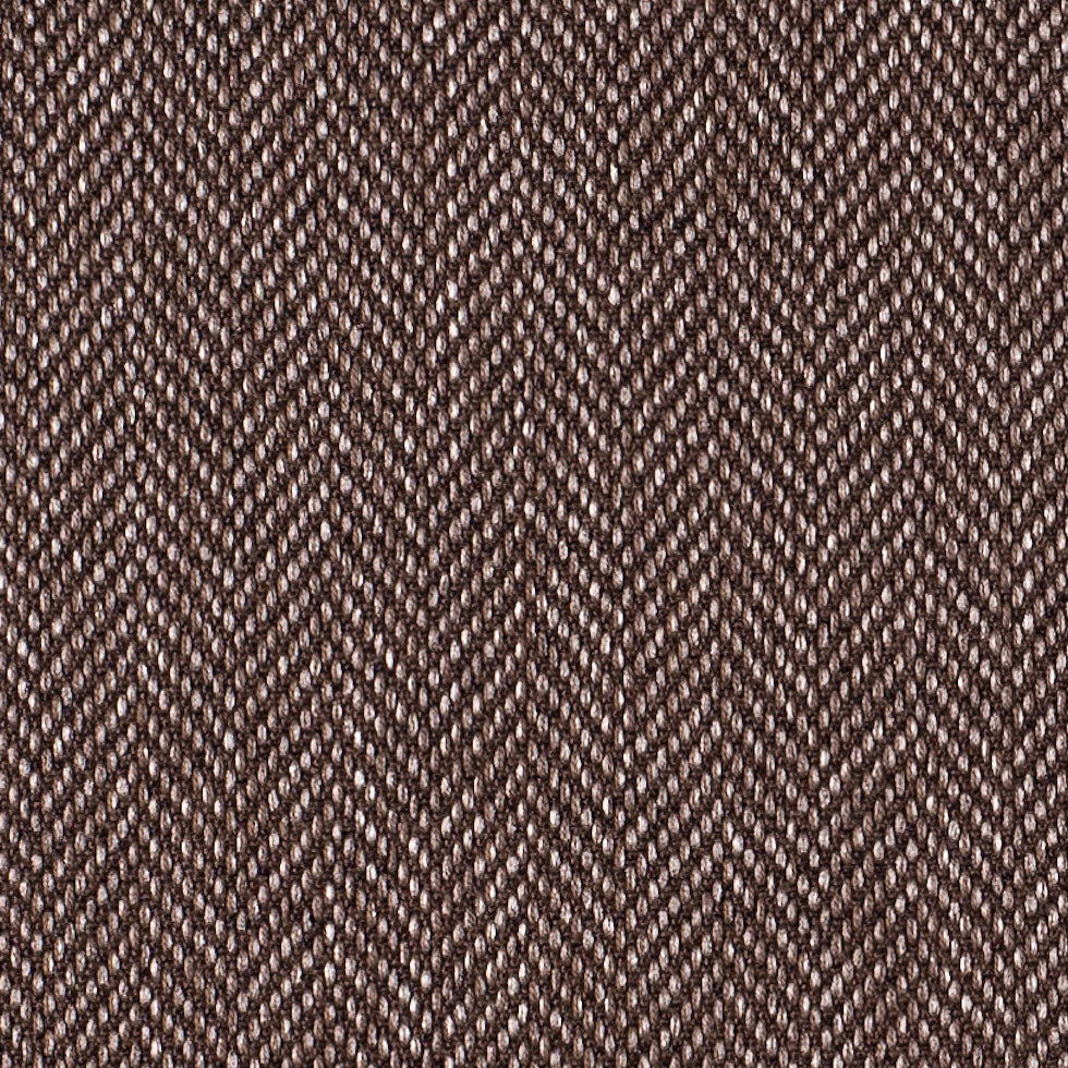 Mocha Herringbone Upholstery Tweed