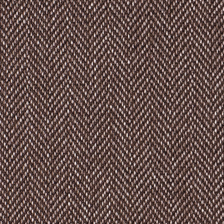 Mocha Herringbone Upholstery Tweed