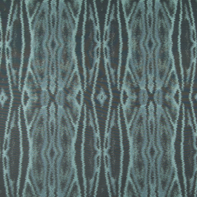 Pearl Blue and Gray Double-Wide Moire