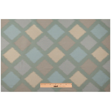 Agate Green Double-Wide Diamond Woven