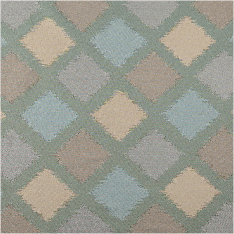 Agate Green Double-Wide Diamond Woven