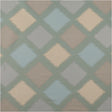 Agate Green Double-Wide Diamond Woven