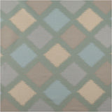 Agate Green Double-Wide Diamond Woven
