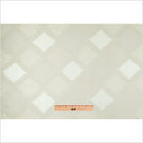 Pale Silver Double-Wide Diamond Woven