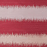 Gray and Deep Red Double-Wide Poly Stripes