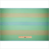Pale Green, Purple and Gold Double-Wide Poly Stripes