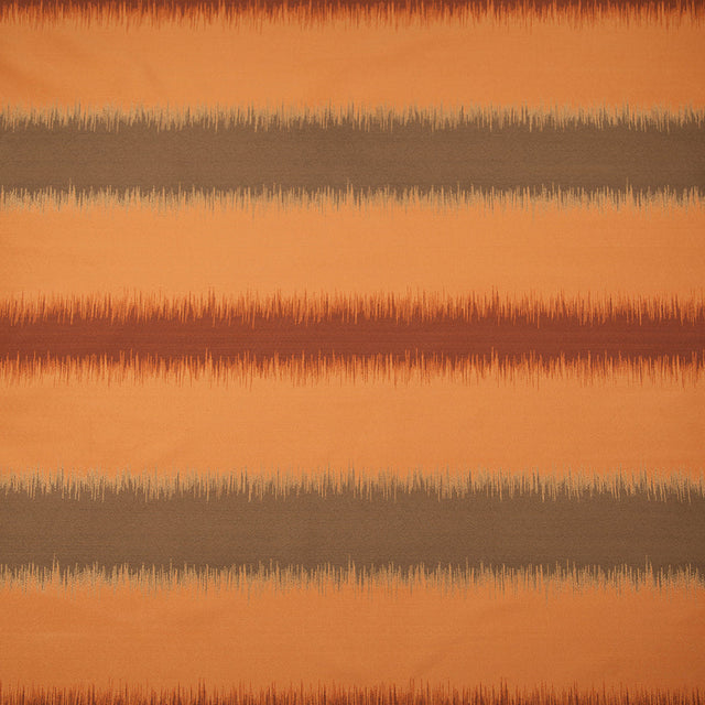Orange and Taupe Double-Wide Poly Stripes