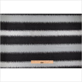Silver and Gray Double-Wide Poly Stripes