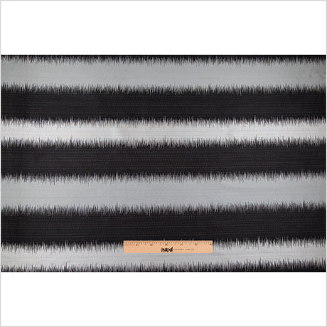 Silver and Gray Double-Wide Poly Stripes