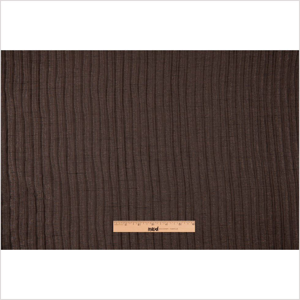 Brown "Bumpy" Poly Sheer