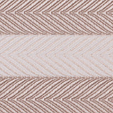 Tan Herringbone Stripes Poly Brocade
