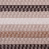 Tan Herringbone Stripes Poly Brocade
