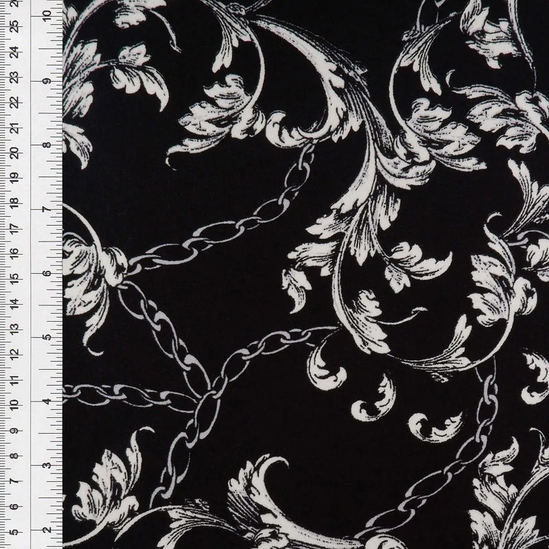 1 Yard Status Print DTY Brushed Knit Fabric Soft Stretch Polyester Spandex 58/60 Inches Wide