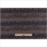 Organic Ripples Brown and Tan Poly Brocade