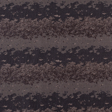 Organic Ripples Brown and Tan Poly Brocade