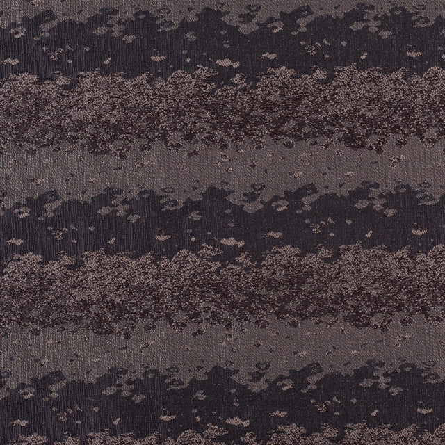 Organic Ripples Brown and Tan Poly Brocade