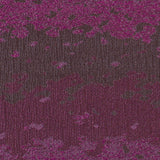 Organic Ripples Brown and Fuchsia Poly Brocade