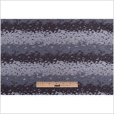Organic Ripples Brown and Gray Poly Brocade