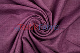 Vintage Linen Polyester Fabric - Faux Burlap, Rustic Natural Look, 58/60" Width (1 Yard)