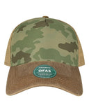 Gorra de camionero Old Favorite de cinco paneles