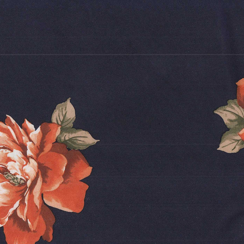 1 Yard DTY Floral Print Stretch Knit Fabric 58/60 Inch Wide