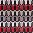 Black, Red and Gray Geometric Velvet Tapestry