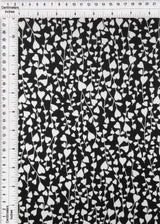 1 Yard Polyester Spandex DTY Knit Fabric Soft Stretch Heart Print 58/60" Width