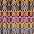 Brown & Purple Geometric Velvet Tapestry