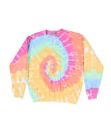 Blended Tie-Dyed Crewneck Sweatshirt