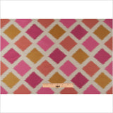 Raspberry Double-Wide Diamond Woven