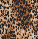 1 yarda de tela estampada animal DTY 180 GSM mezcla de poliéster y spandex 58/60" de ancho