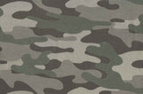 1 Yard Rayon Spandex Jersey Camouflage Print Stretch Fabric 58 Inch Wide