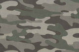 1 Yard Rayon Spandex Jersey Camouflage Print Stretch Fabric 58 Inch Wide
