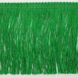 European Chainette Fringe Trim - 4" - Green - Lindsay Collection