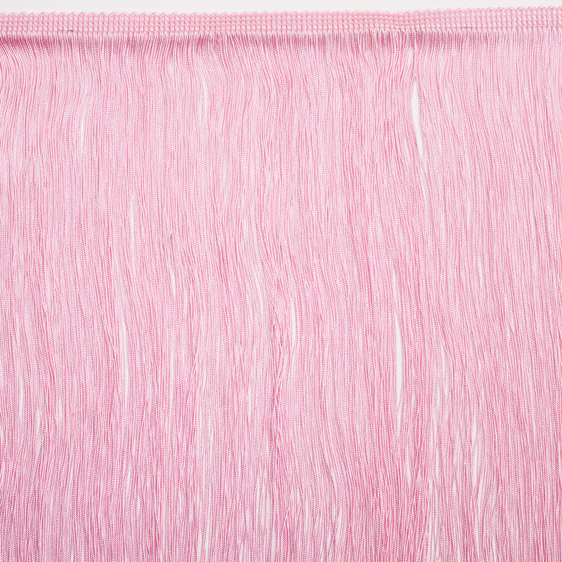 European Chainette Fringe Trim - 16" - Light Pink - Lindsay Collection