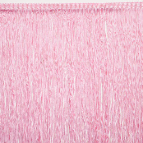 European Chainette Fringe Trim - 16" - Light Pink - Lindsay Collection