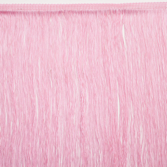 European Chainette Fringe Trim - 16" - Light Pink - Lindsay Collection