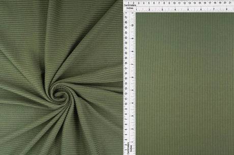 1 Yard 4x2 Yummy Rib Knit Fabric 170 GSM, 58/60? Wide Polyester Spandex Blend