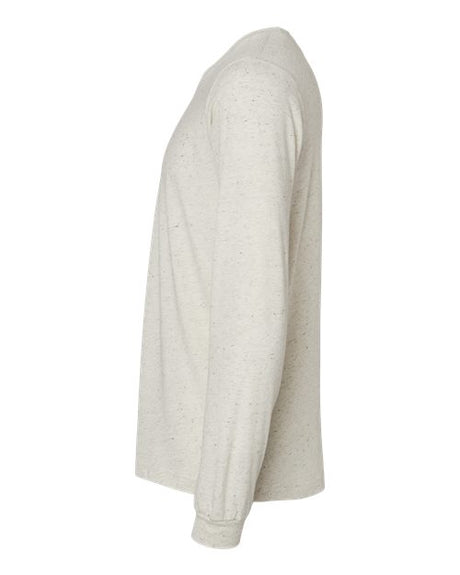 Image 1: Triblend Long Sleeve TeeImage 2: Soft blend fabric long sleeve shirtImage 3: Premium triblend casual apparelImage 4: Blank long sleeve tee for printingImage 5: Lightweight soft jersey shirtImage 6: Comfortable triblend top