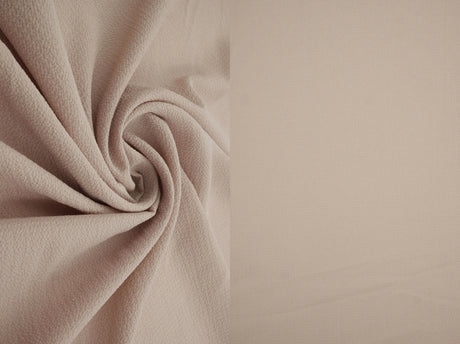 Solid Ghost Bubble Crepe Fabric, Lightweight Textured Stretch 57/58" Wide for Apparel