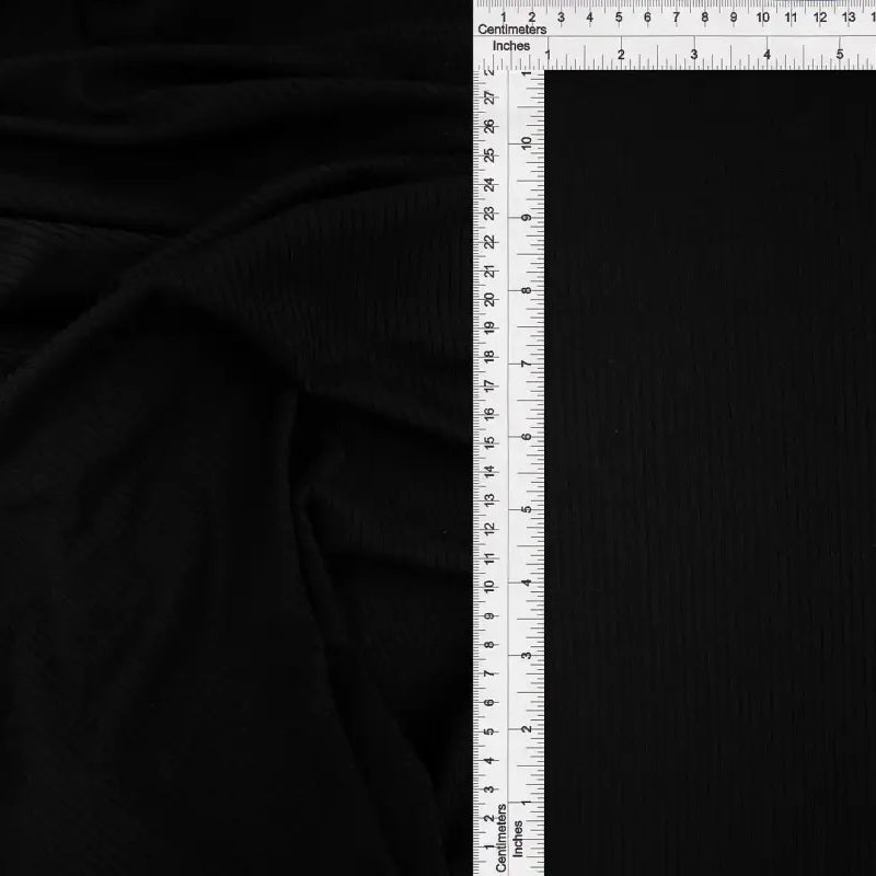 1 Yard 4x2 Rib Solid Stretch Knit Fabric 54/56 Inch Wide