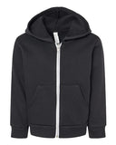 Image 1: Toddler Sponge Fleece Full-Zip HoodieImage 2: Soft fleece toddler zip hoodieImage 3: Comfortable baby sweatshirt designImage 4: Blank toddler hoodie for printingImage 5: Cozy kids fleece jacketImage 6: Premium toddler casual apparel