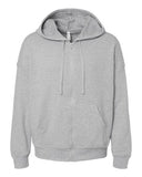 Image 1: Unisex Sponge Fleece DTM Full-Zip HoodieImage 2: Soft full zip fleece hoodieImage 3: Premium unisex zip sweatshirtImage 4: Blank hoodie for custom printingImage 5: Comfortable fleece layering apparelImage 6: Casual zip up hoodie style