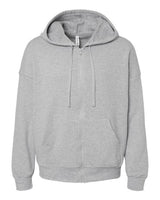 Unisex Sponge Fleece Full-Zip Hoodie Sweatshirt