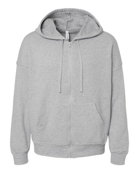 Unisex Sponge Fleece Full-Zip Hoodie Sweatshirt